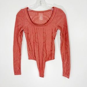 Free People Flowering Bodysuit Size XS / Small